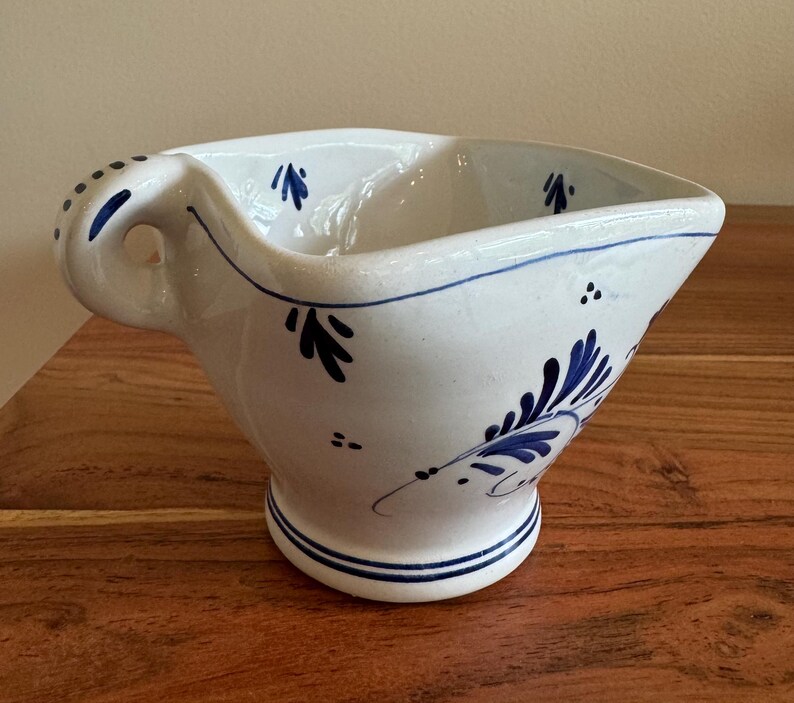 Vintage Delft Mug Cup Blue and White Holland Square Coffee Cup Candy ...