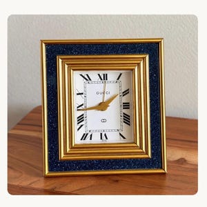 Gucci Vintage Clock - Etsy