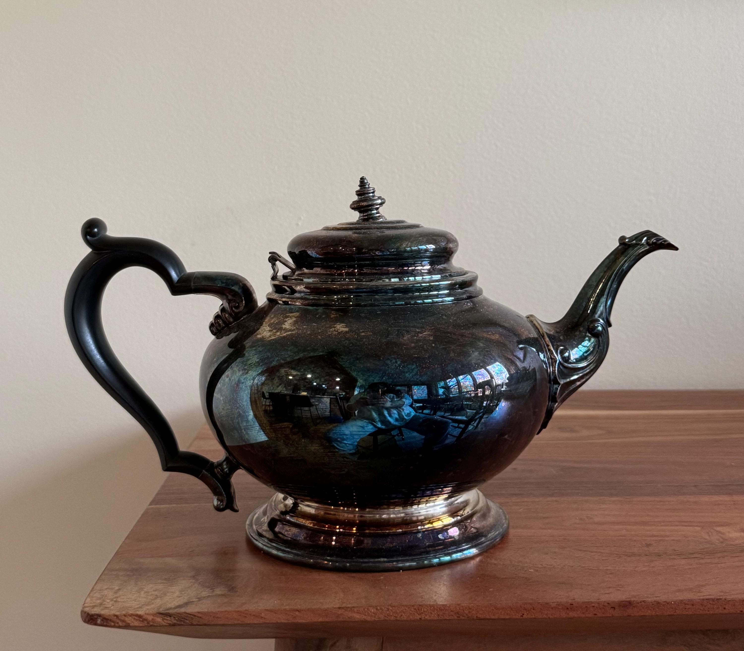 ティーポット antique france teapot Bretagne ティーポット antique france teapot Bretagne