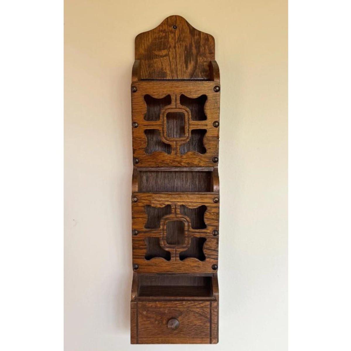 Vintage Mid Century Wooden Mail Organizer Wall Hanging Made in Japan Yoshikawa - Etsy