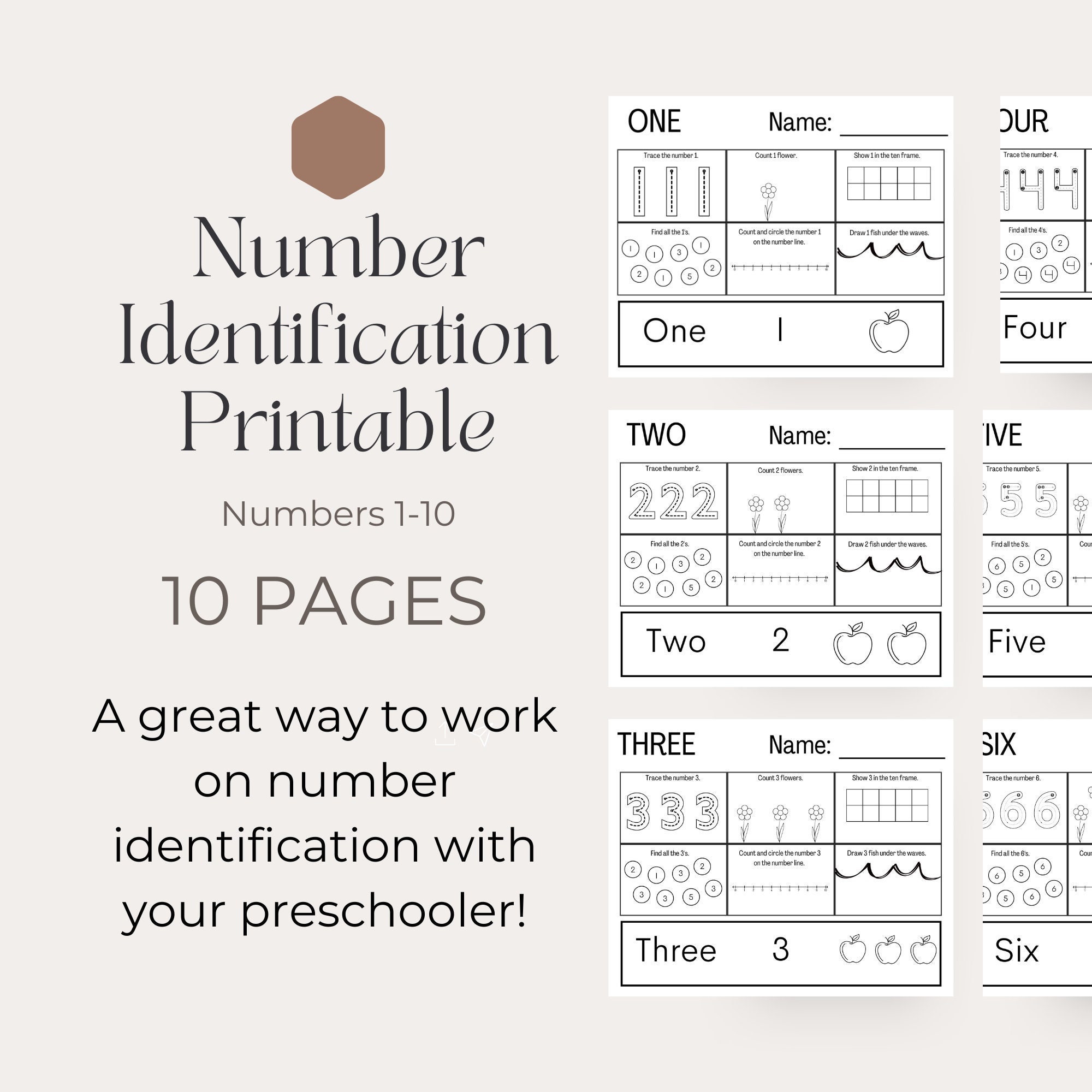 number-worksheet-printable-number-identification-numbers-1-10