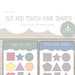 Printable Shapes Preschool Toddler at Home Homeschool - Etsy