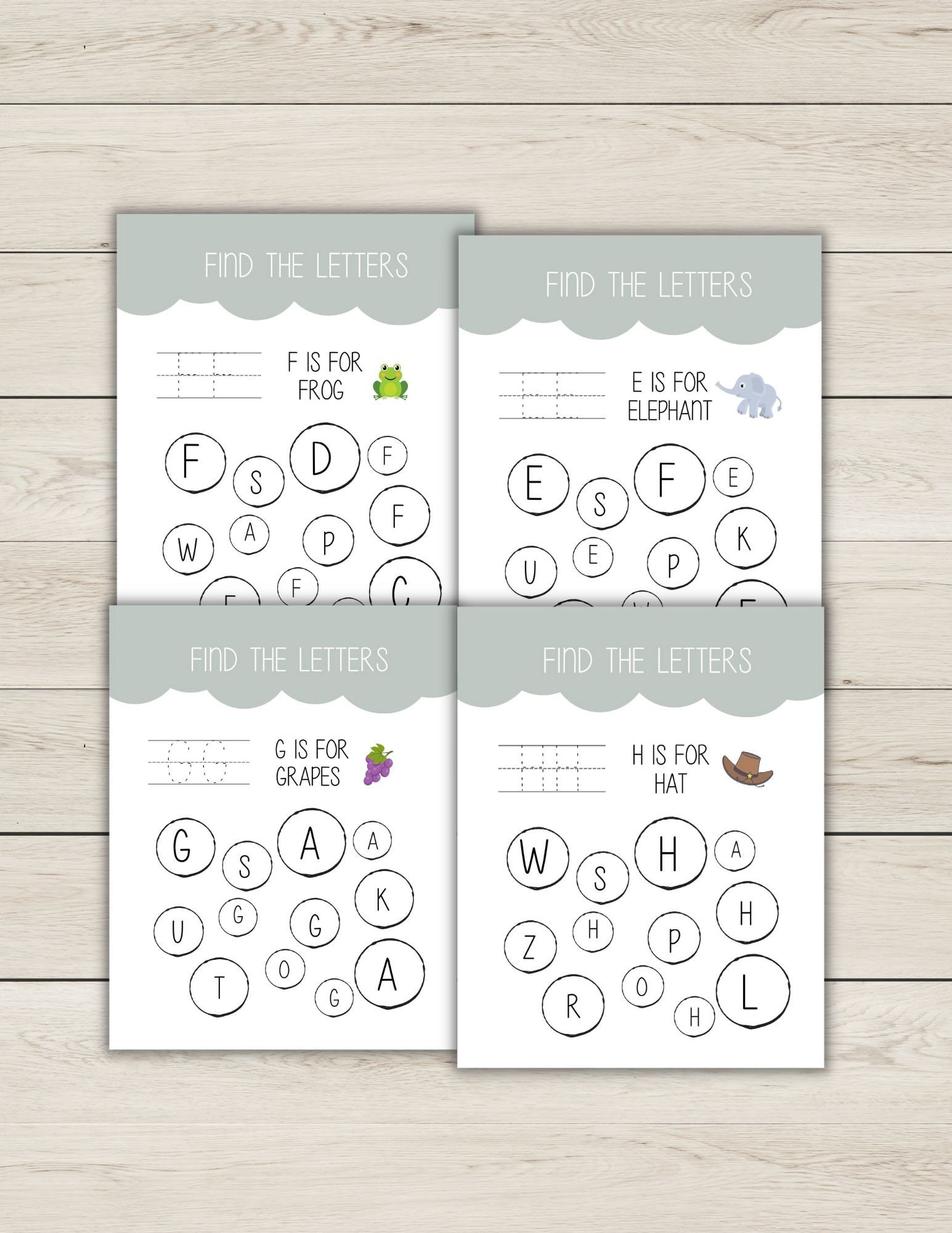 Printable, ABC, Preschool, Toddler, Homeschool, Pre K, Kindergarten, at ...