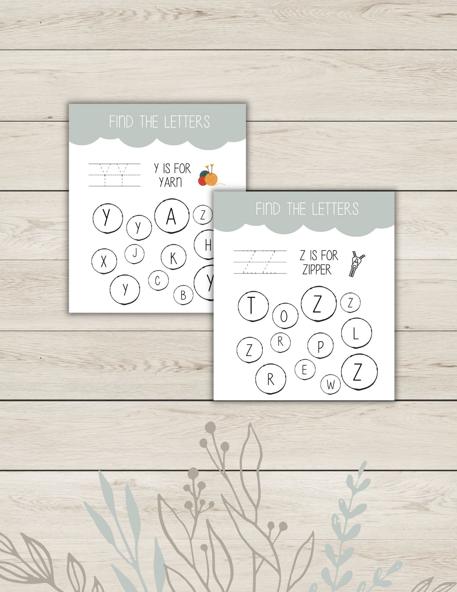 Printable ABC Preschool Toddler Homeschool Pre K - Etsy