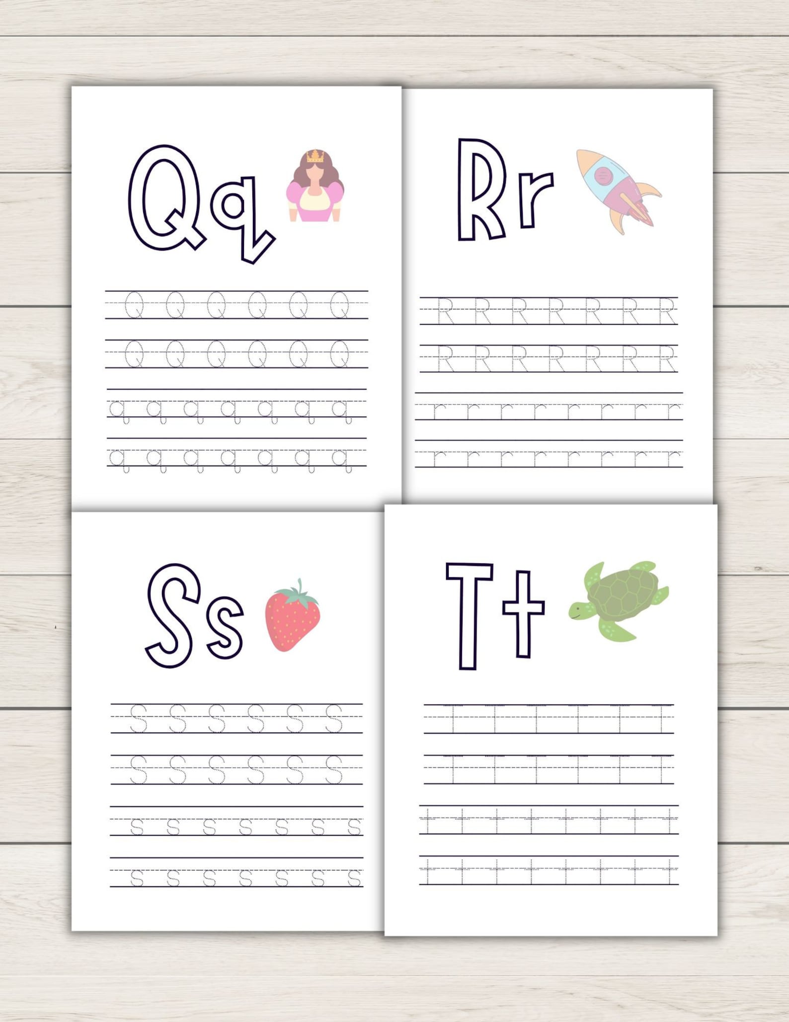 Printable ABC Toddler Preschool at Home Homeschool Pre - Etsy