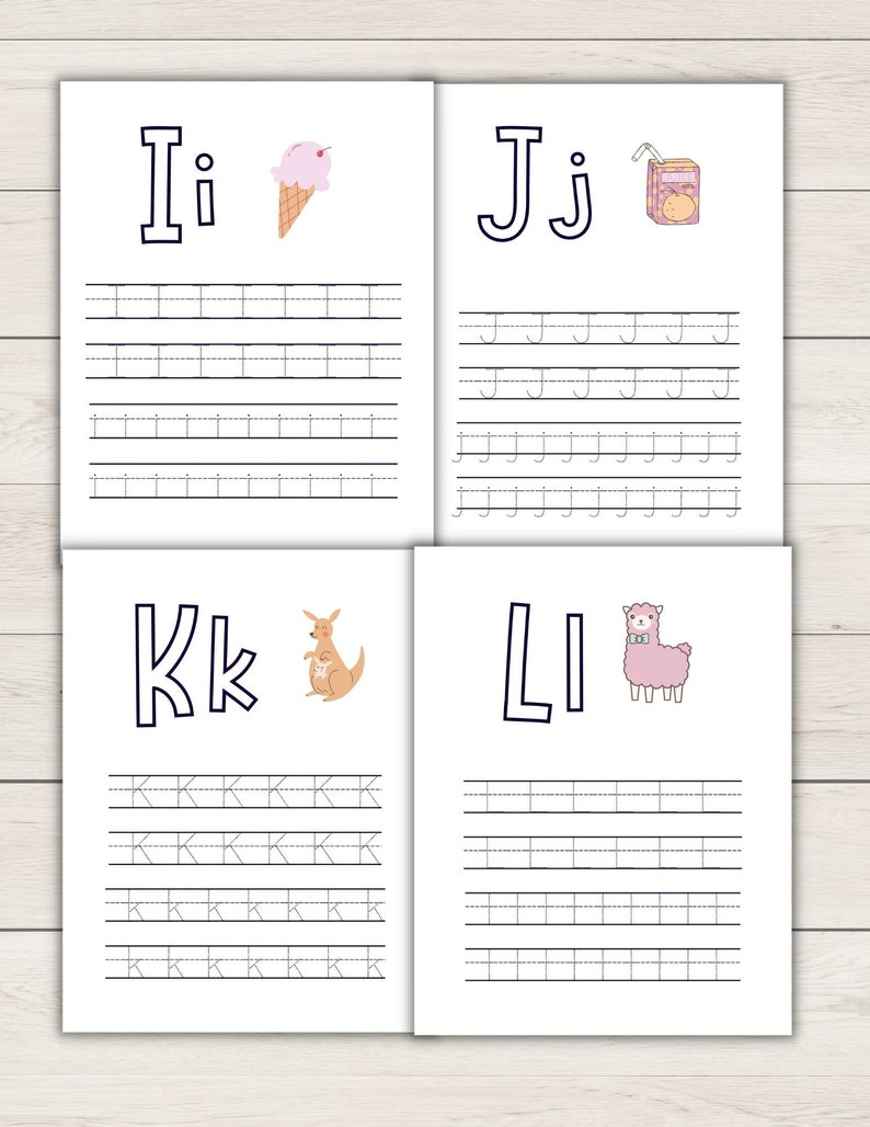 Printable ABC Toddler Preschool at Home Homeschool Pre - Etsy
