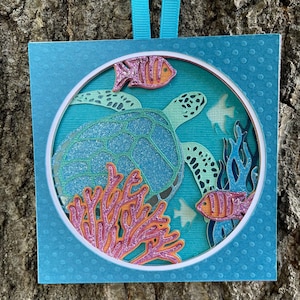 Sea Turtle door knob hanger, office decor, home decor, ornament