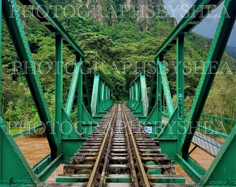 Original Photo | Bridge Over Red River | Peru