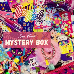 Lisa Frank Mystery Box Surprise Bag - &#39;90s Y2K