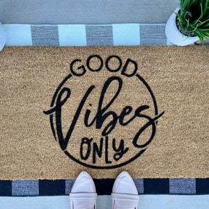 Good Vibes Only Deurmat