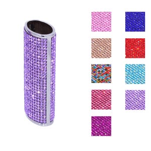 Bling Crystal Rhinestone Lighter Case Cover Sleeve