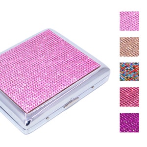 Bling Lighter Cigarette Case - Luxury Electric USB Rechargeable Coil Safety  Windproof Flameless Mini…See more Bling Lighter Cigarette Case - Luxury