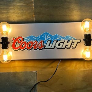Coors Lamp - Etsy