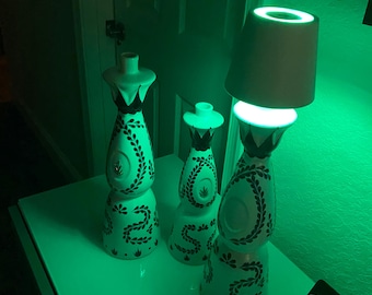 liquor bottle lamp