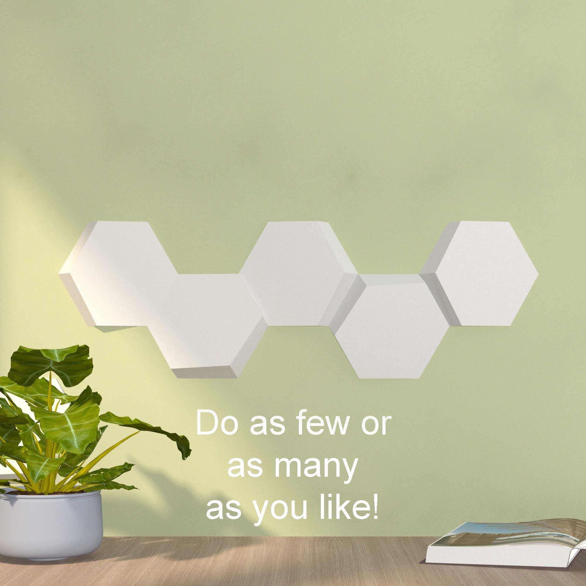 Tile Model Paper 3d Hexagonal Paper Tile | Model 7 | Digital PDF Template | SVG DXF ...