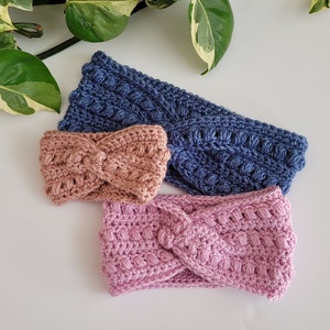 Crochet Pattern - Easy headband, baby, kid, adult sizes - Headband Crochet Pattern - Easy Crochet Headband Pattern