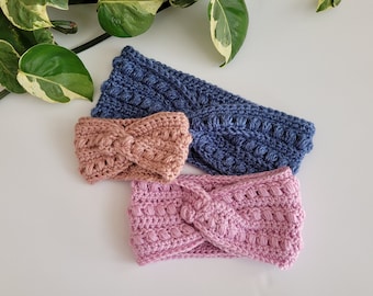 Crochet Pattern - Easy headband, baby, kid, adult sizes - Headband Crochet Pattern - Easy Crochet Headband Pattern