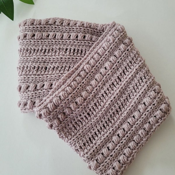 Echarpe facile au crochet, tailles enfant, adulte - Echarpe infini au crochet - Echarpe infini au crochet