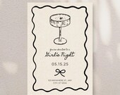 Girl's Night Invitation | Dinner Party | Ladies Night