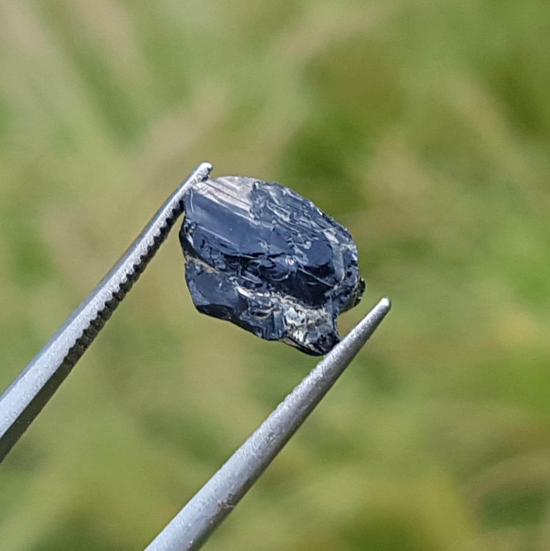 Genuine Serendibite Rough Burma 4.00ct Mineral Minerals Black