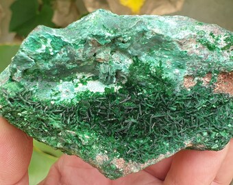 Torbernite du Congo  285gr Minéraux rare mineral musonoi Katanga congoRDC afrique uranophane autunite très beau spécimen 90 x 50 x 50 mm