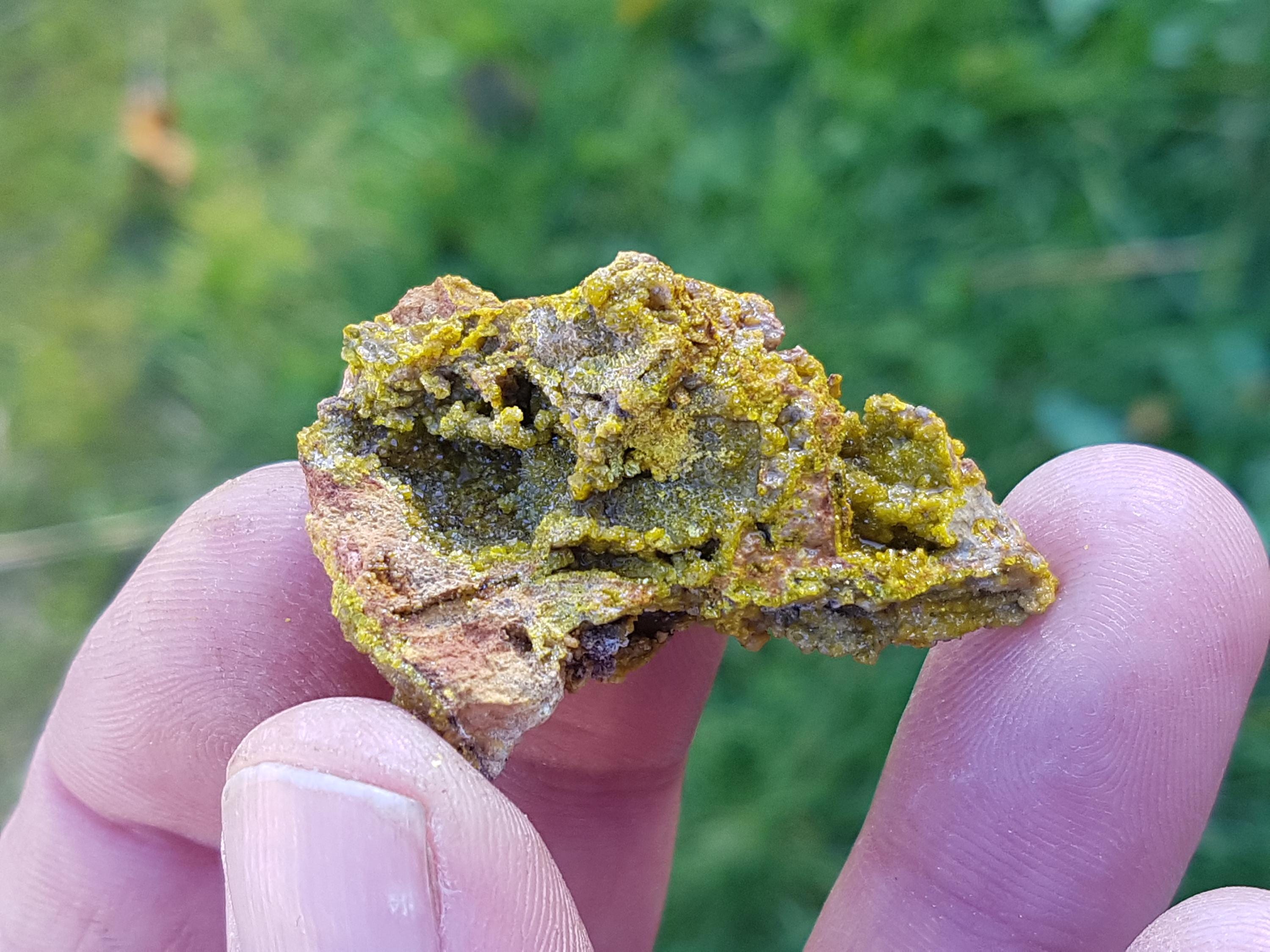 Torbernite mineral - Etsy 日本