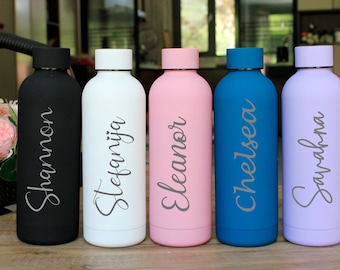 Engraved Bottle, Personalized Tumbler, Personalized Bottle, Bridesmaid GIft, Bridesmaid Tumbler, Bridesmaid Proposal, Personalized Gift