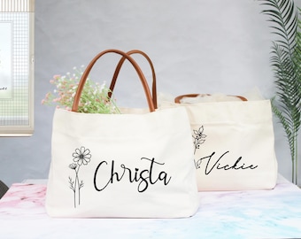 Bridesmaid Tote Bags,Personalized Bridesmaid Bags,Personalized Bridal Tote Bag,Bridesmaid Tote Bag,Tote Bag,Monogrammed Tote Bag,Wedding