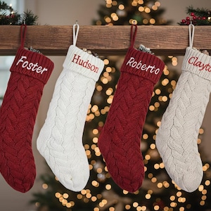 Personalized Christmas Stockings,Christmas Gift,Christmas Stocking,Custom Christmas Stockings,Personalized Stockings,Holiday Stockings