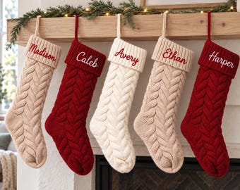 Personalized Christmas Stockings,Christmas Gift,Christmas Stocking,Custom Christmas Stockings,Personalized Stockings,Holiday Stockings