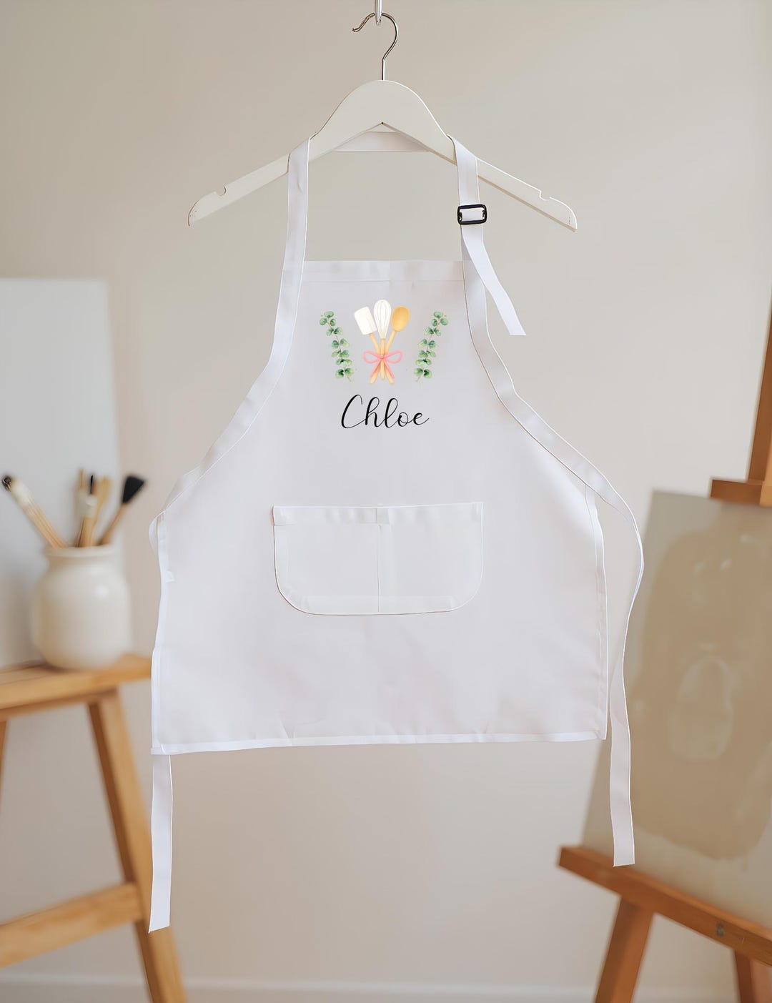Personalized Kids Apron, Customized Kids Apron, Toddler Apron, Kids ...