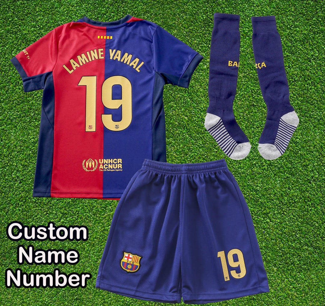 Maillot de football Barcelona Yamal # 19 domicile 2024/2025, maillot de
