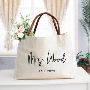 Personalisierte Tasche, Sackleinen Einkaufstasche, Brautjungfer Tragetaschen, Brautparty Geschenktasche, Brautjungfer Geschenk, Segeltuchtasche, kundenspezifische Strandtasche, Hochzeitsgeschenk