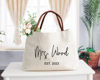 Personalized Tote Bag,Burlap Tote Bag,Bridesmaid Tote Bags,Bridal Party Gift Bag,Bridesmaid Gift,Canvas Bag,Custom Beach Tote,Wedding Gift
