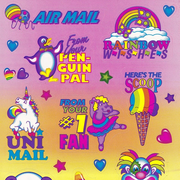 Lisa Frank Calendar Etsy