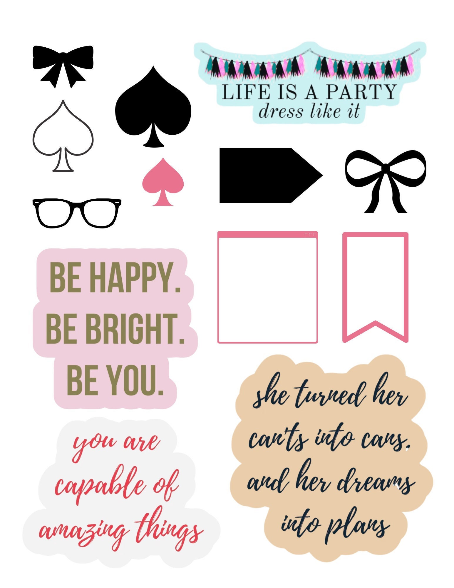 kate-spade-inspired-digital-planner-stickers-monthly-weekly-and-daily-calendars-goodnotes-planner-ipad-planner-dated-planner-etsy