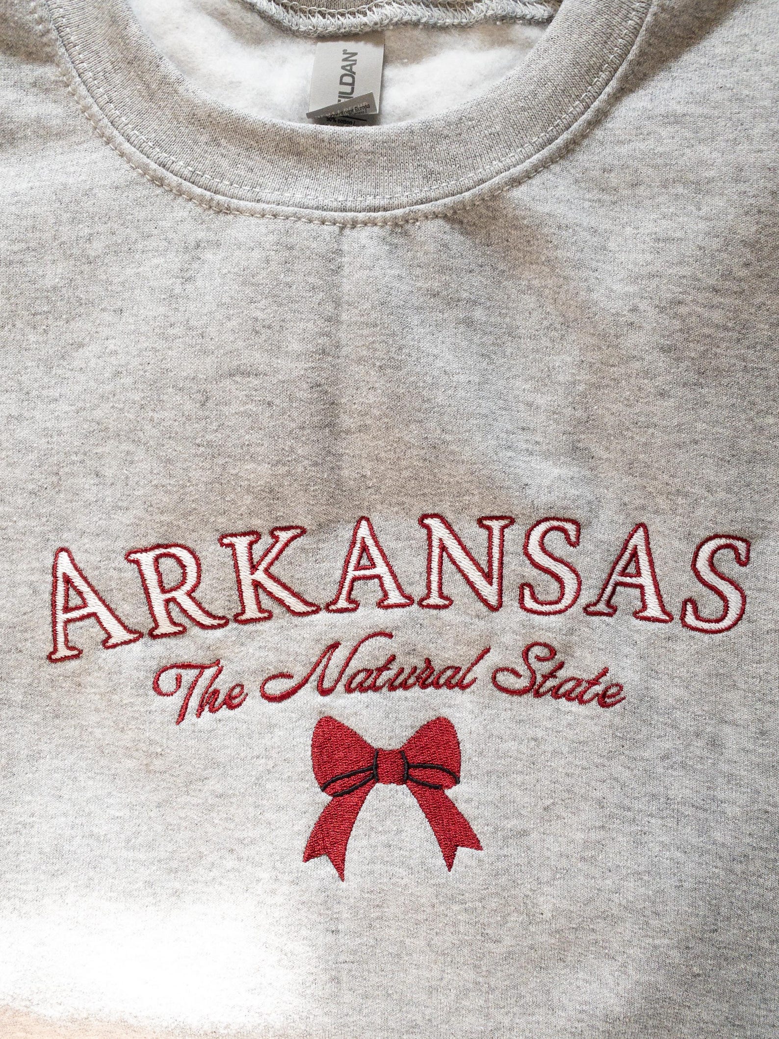 Arkansas Coquette Large Bow Tee main image 0
