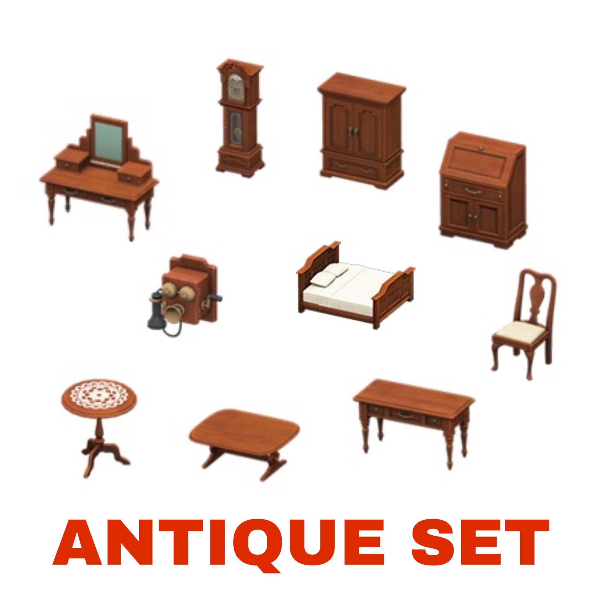 Antique Furniture Acnh