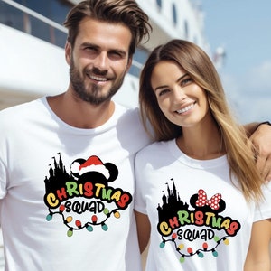 Custom Family Disney Shirt, Disney 2025 Christmas Shirt ,Custom Disney Christmas Shirt,Mickey Minnie Christmas Tee, Christmas Family T-shirt