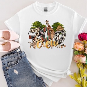 Zoo Vacation Shirt, Zoo Crew Shirt, Animal Lover Shirt, Animal Keeper Shirt, Family Matching Shirt, Cute Animal Lover Gift, Zoo Trip Shirt