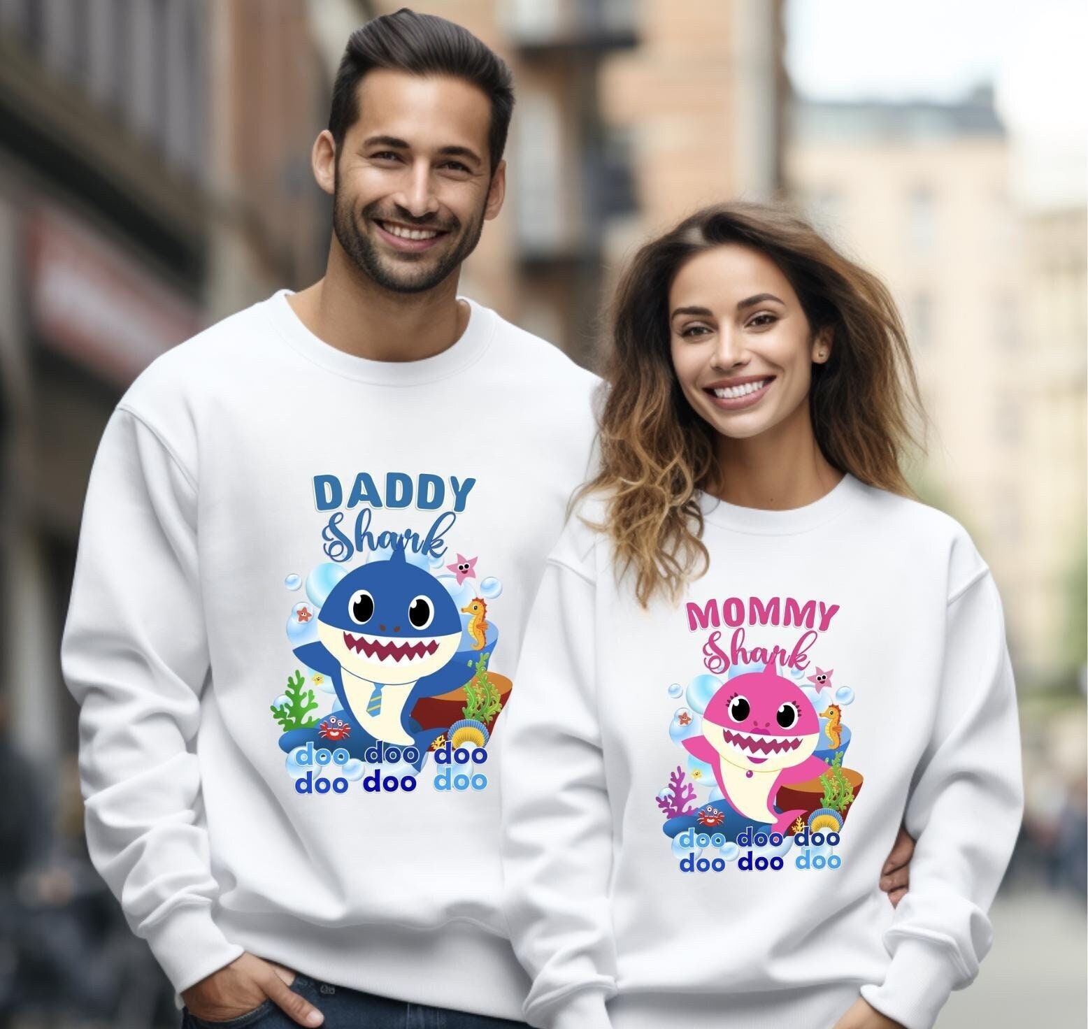 Mommy Shark Sweater Etsy