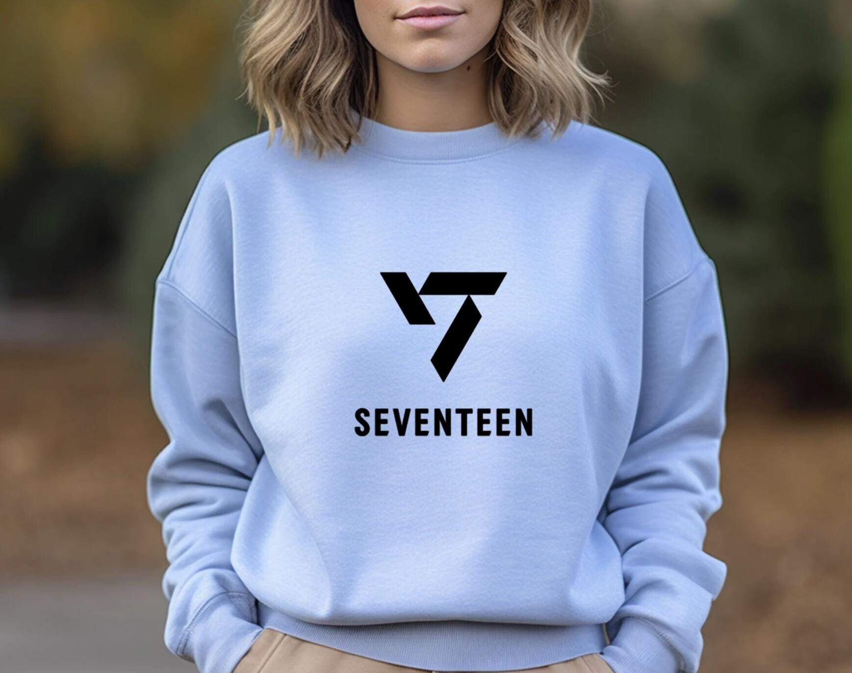 SEVENTEEN in Carat SWEAT SHIRT　Mサイズ Seventeen Sweatshirt - Etsy