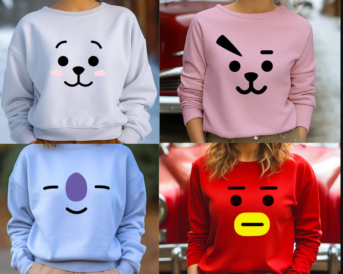 Bt21 top tata sweater