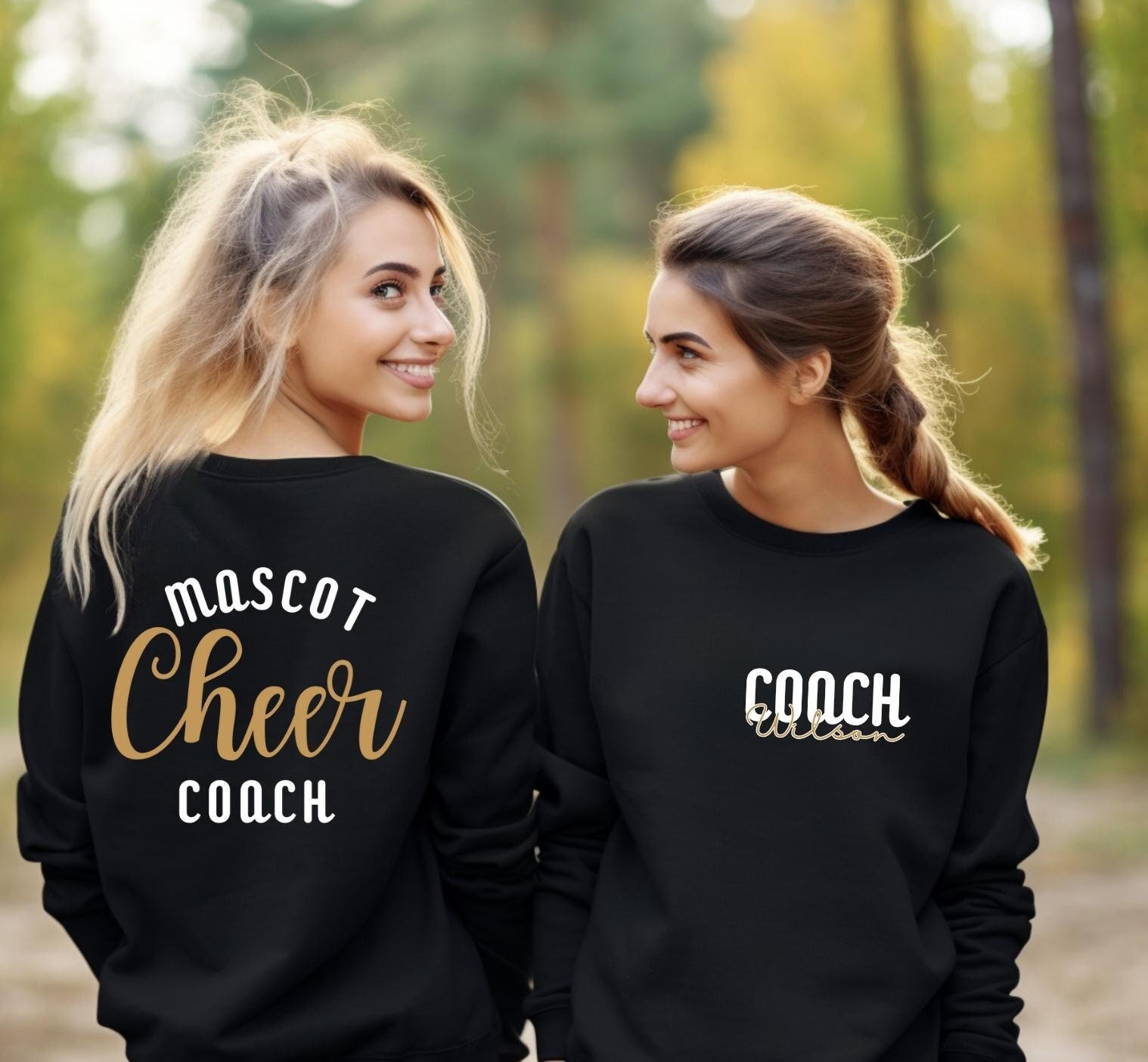 Custom Coach Sweatshirt, Cheer Coach Gift, Personalized Cheer Hoodie, Cute Cheer Coach Sweatshirt, Coach Appreciation, Cheer Mom Shirt