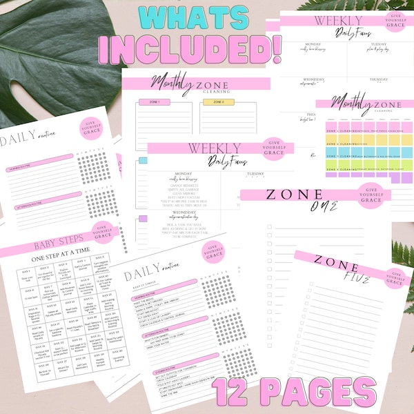 Flylady Printable Etsy