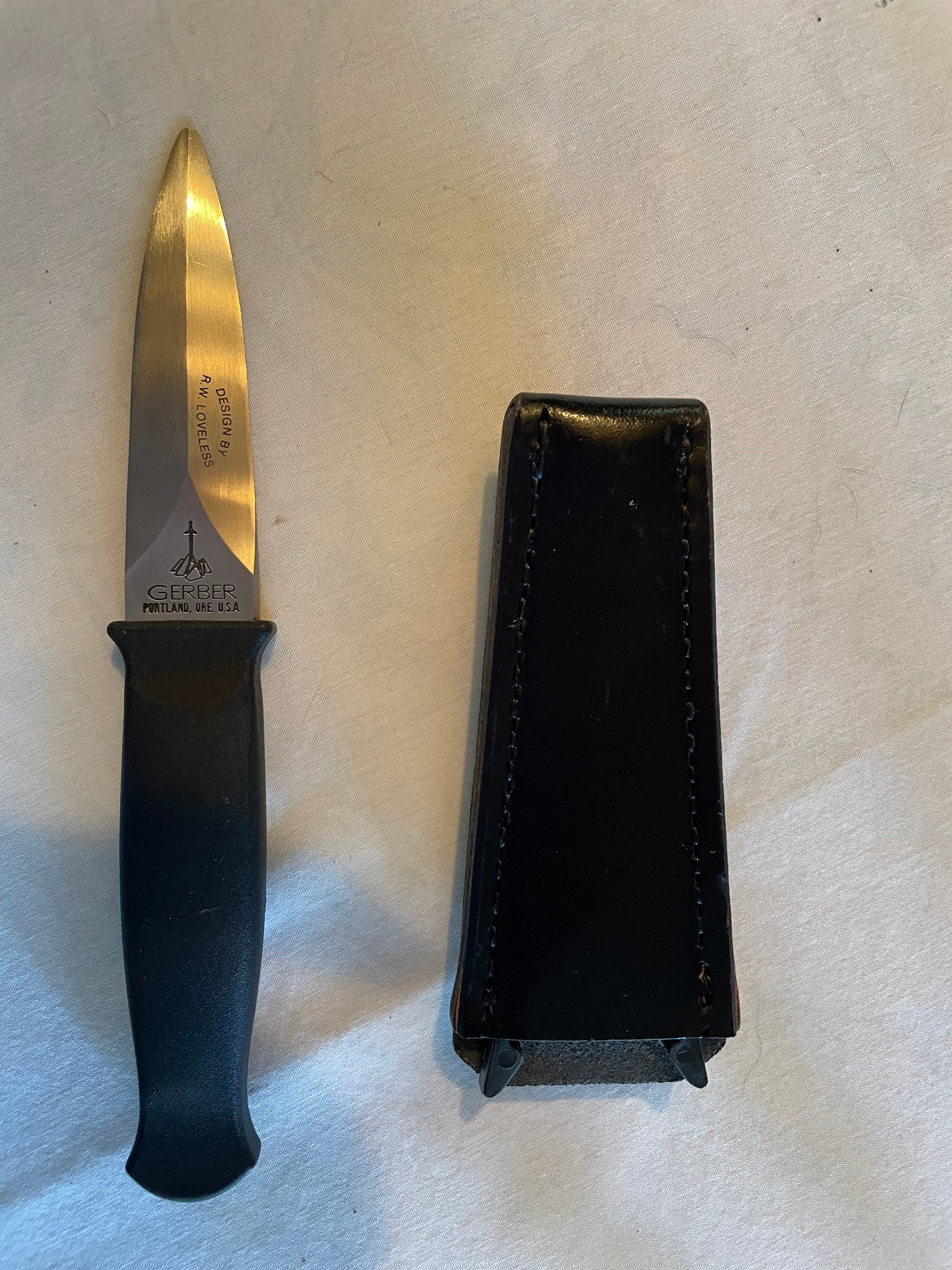 1980s Gerber Guardian Love Less Design Tactical Boot Knife Etsy