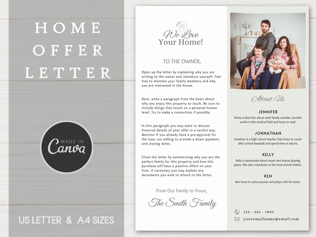 Simple Home Offer Letter Canva Template Home Love Letter Etsy Simple Home Offer Letter Canva Template Home Love Letter Etsy