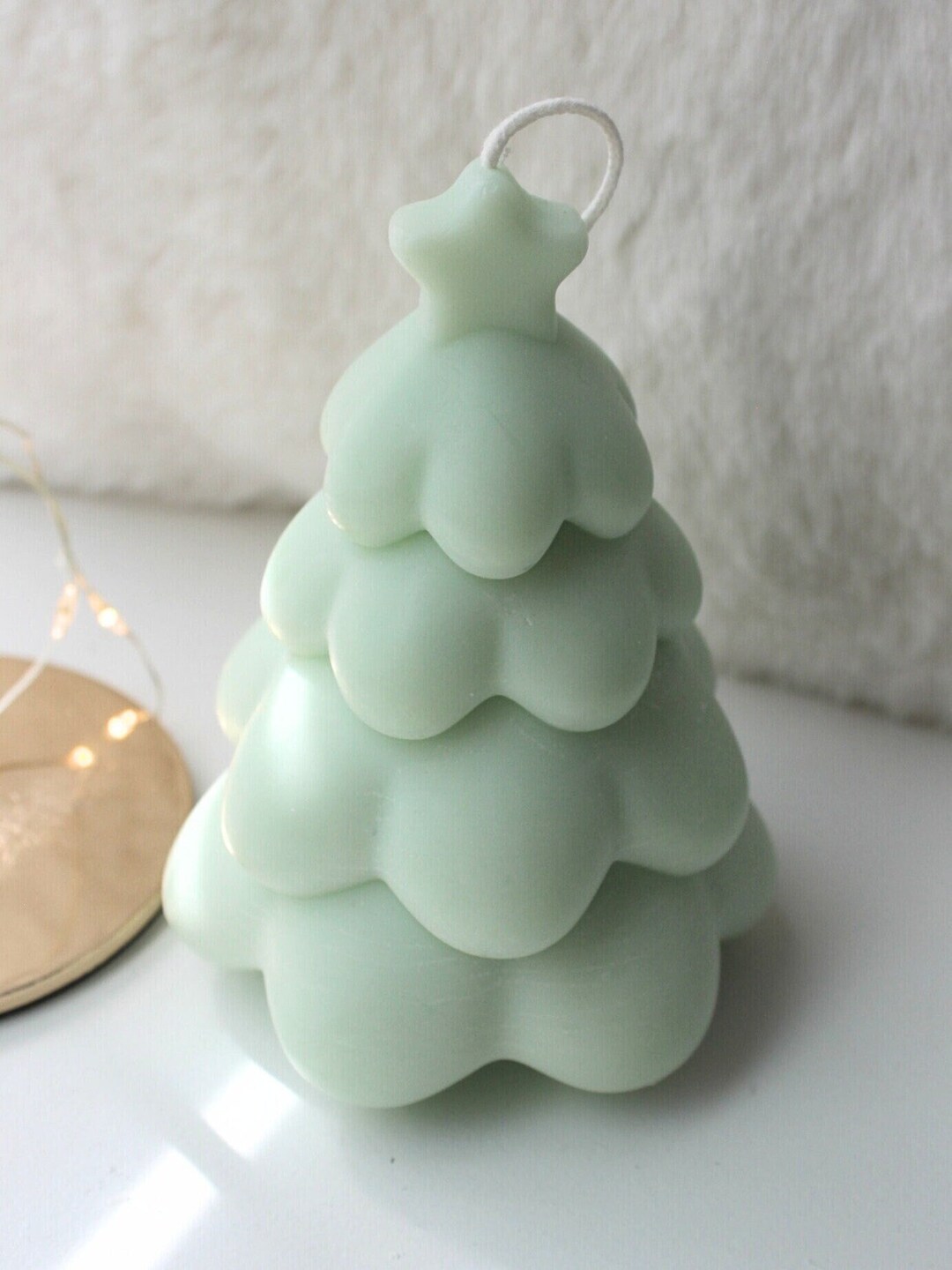 Christmas Tree Candle, Christmas Stocking Stuffer, Customize Scent