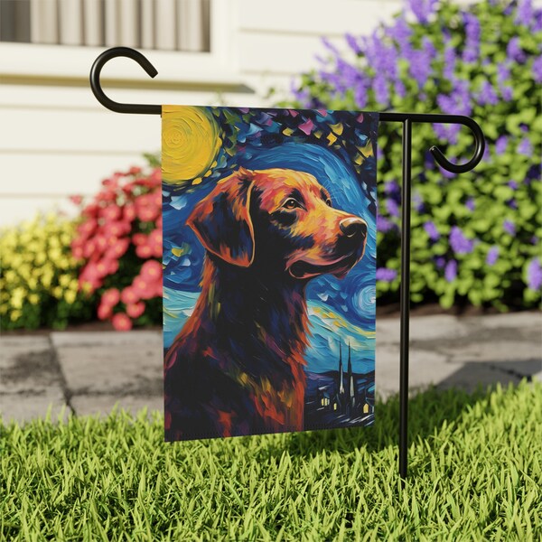 Chocolate Lab Garden Statue Etsy