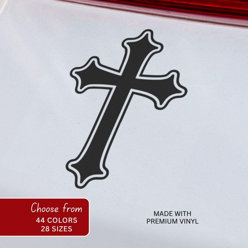 Cross Stickers - Etsy